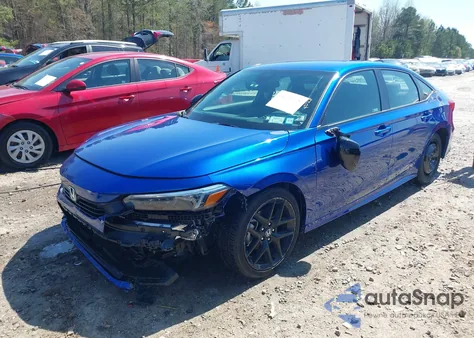 2024 Honda Civic Sport z USA, uszkodzony, nr VIN 2HGFE2F5XRH537804